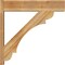 Ekena Millwork Olympic Block Rough Sawn Outlooker, Western Red Cedar, 8"W x 36"D x 36"H OUT08X36X36OLY05RWR - alternate 2